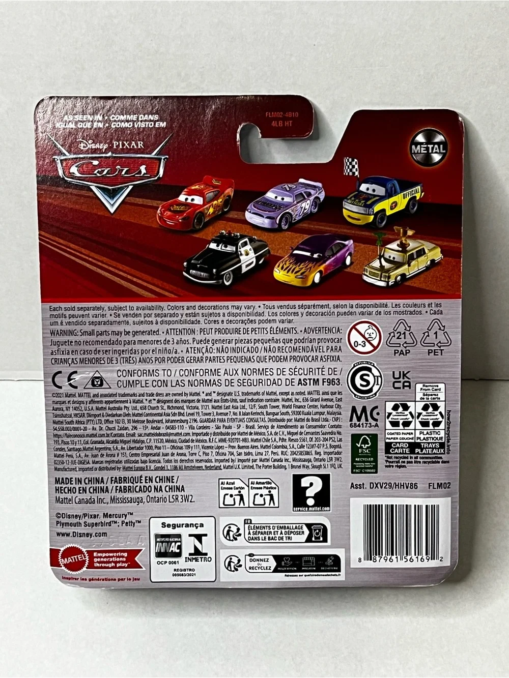 Disney Pixar Cars Strip Weathers “the King” - #43 Diecast Car